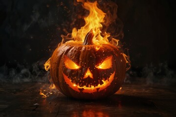 pumpkin still life halloween