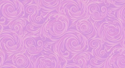 Decorative abstract seamless swirl pattern, suitable for fashion fabrics, wallpapers, and branding design.