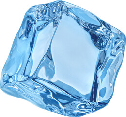 Ice cube isolated