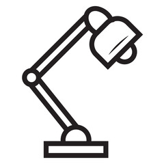 lamp set icon, types of bedroom lamps.