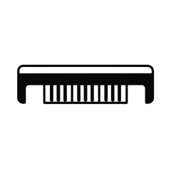 Modern black keyboard silhouette on a clean white background for digital design