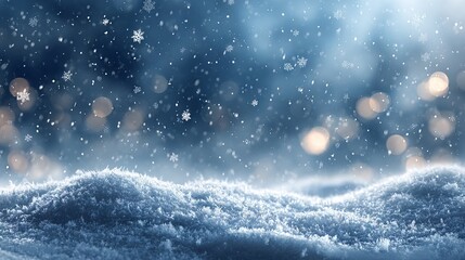 Dreamy golden glitter Christmas bokeh background with large soft glowing light orbs festive defocused abstract backdrop for holiday cards banners web headers and elegant product mockups