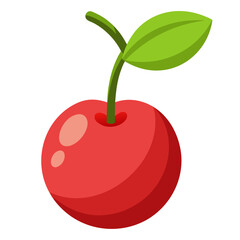 vector illustration of a barbados realistic fruit