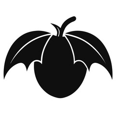vector illustration of a batuan fruit