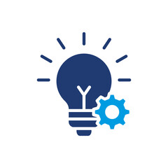 Development Icon Vector Illustration Blue Version