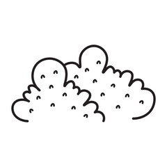 Hand Drawn Bushes