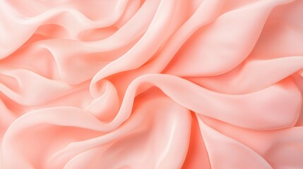 Obraz premium Soft light effects highlighting the texture of flowing fabric in a gentle breeze.