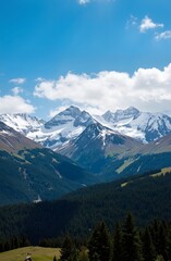 Obraz premium mountain landscape in the alps