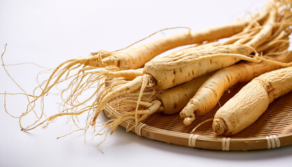 Premium Ginseng Collection for Health and Wellness Advertising
