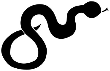 animal illustration snake silhouette symbol logo zodiac icon china outline decoration pattern art asian culture character chinese holiday card shape men vector graphic background