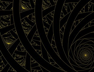 Imaginatory fractal abstract background Image