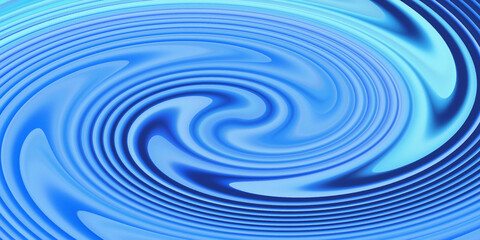 Mesmerizing abstract blue swirl pattern evokes water ripples and gentle currents dynamic fluid motion