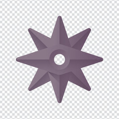 Shuriken Icon Design