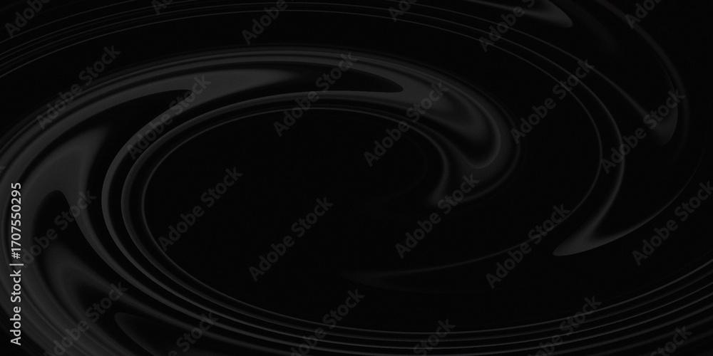 Aufkleber dynamic abstract swirl of dark fabric or liquid creating a sense of motion and depth elegant flowing