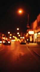 skyscrapers. Warm abstract city lights create a dreamy urban nightscape with soft gradient tones. travel magazines, destination branding, designed for travel destination branding.