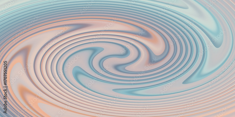 Aufkleber abstract swirling pastel colors and textured ripples creating a gentle and calming visual experience