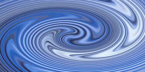 Mesmerizing abstract swirl of cool blue and violet hues creating a dynamic and soothing visual experience