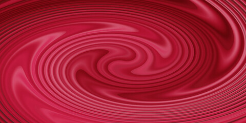 Abstract crimson red swirling textured background with concentric ripples creating a hypnotic and elegant visual effect for designs