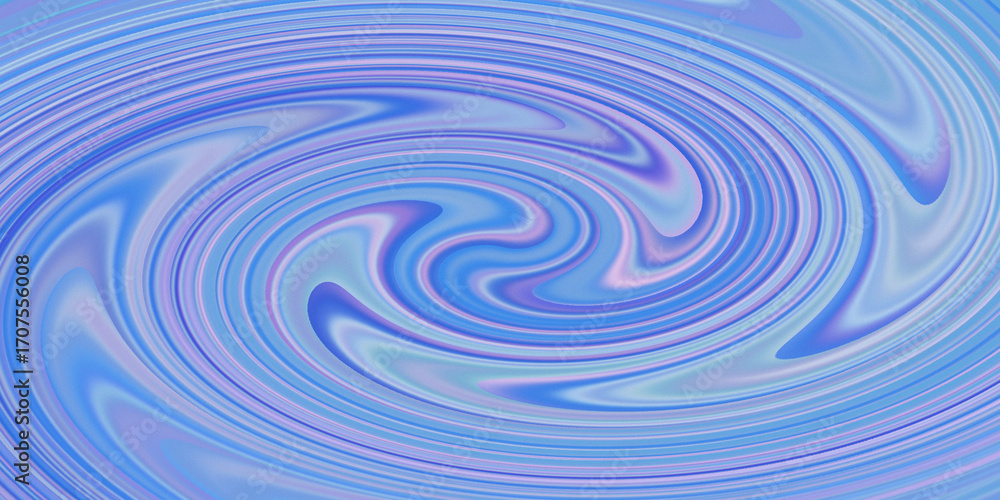 Poster abstract swirling blue and purple hues create a mesmerizing textured pattern with gentle ripple effe