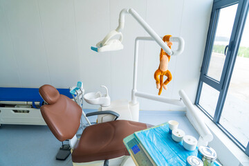 The equipment and supplies of the dental hospital