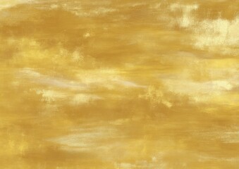 Muted gold abstract background with soft, cloudy textures evoking warmth and luminosity in an ethereal, dreamy, and atmospheric composition