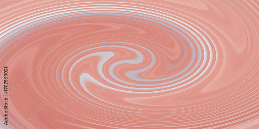 Aufkleber soft swirl abstract background featuring delicate pink and peach tones creating a gentle ripple effe