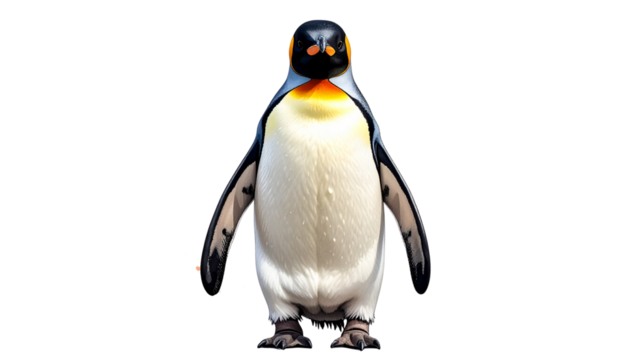 Penguin PNG, Arctic Animal, Transparent Background, Cute Bird, Antarctic Wildlife, Emperor Penguin, Baby Penguin, Winter Bird Illustration, Flightless Bird