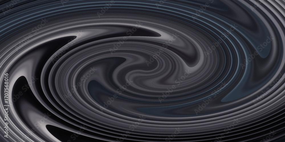 Poster abstract swirling gray and dark blue pattern dynamic energy motion fluid visuals textured background