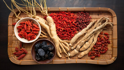 “Traditional Herbal Ginseng Art Collection”