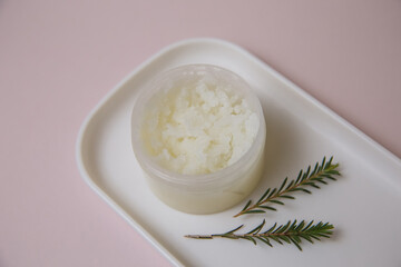 Wax hand cream for cold season care