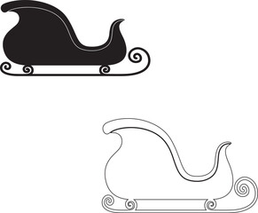 vector illustration of a rocking chair