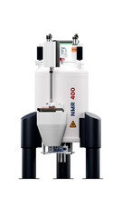 Realistic illustration of the NMR (Nuclear Magnetic Resonance) spectroscopy 3D model with transparent background.
