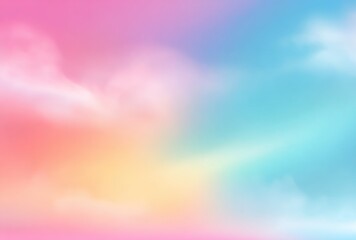 A dreamy background featuring soft, pastel colors blending seamlessly, creating a serene and calming atmospheric effect