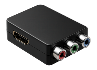 HDMI to component video adapter with RCA outputs