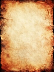 Textured parchment with mottled brown edges and a lighter center. It is distressed and aged, providing an antique background