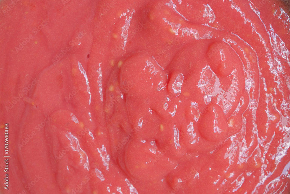 Poster pink guava juice pattern and texture background. for graphic design, 3d rendering and banner backgro