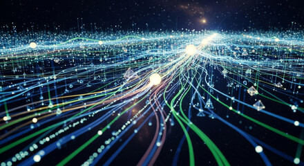 "Streams of Intelligence: Visualizing Data Flow, Network Connections, and the Architecture of High-Tech Systems"