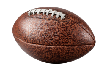 American football rugby ball sport PNG white background, isolated graphic resource cutout