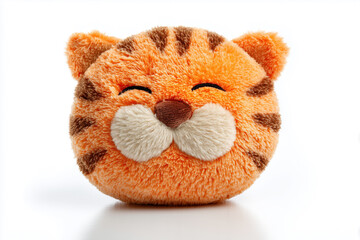 Soft plush tiger toy for adults providing comfort and relaxation during stressful moments