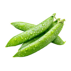 Fresh green peas with water droplets (11)