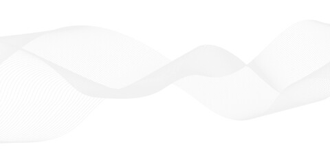 Technology abstract lines on white background. Wave curve lines banner background design. Abstract digital motion lines. Twisted curve lines and blend effect mesh.	