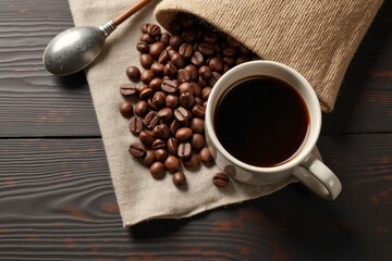 Fototapeta premium Coffee with Spoon