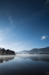 Fototapeta premium lake in the mountains