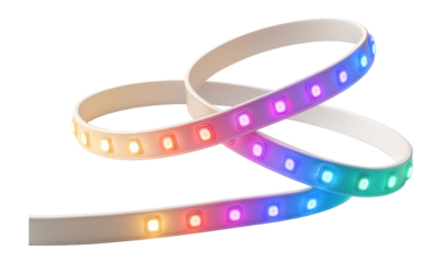 LED strip with a color-changing mode
