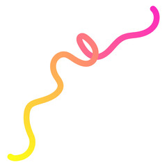 Abstract shapes with smooth wavy lines, bright colors and gradient transitions.