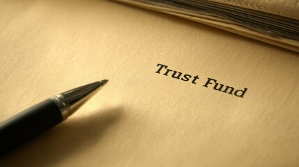 Trust funds represent fiduciary duty to manage assets responsibly for beneficiaries. 