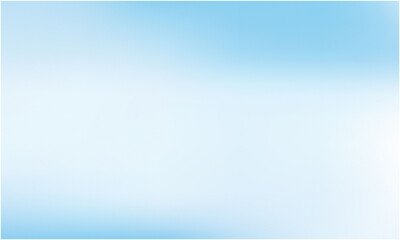 Obraz premium Soft Blue gradient blur background, smooth abstract texture, light sky color backdrop, soft minimal design for wallpaper, template, or presentation