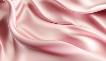 Light pink dropped elegant silk fabric background. Textile texture. Vector illustration	