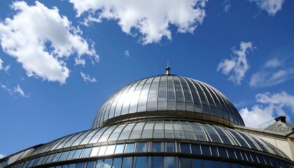 Obraz premium Dome building under a blue sky
