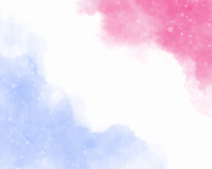 Abstract colorful watercolor for background. Digital art painting. Design for your date, postcard, banner, wedding invitation card